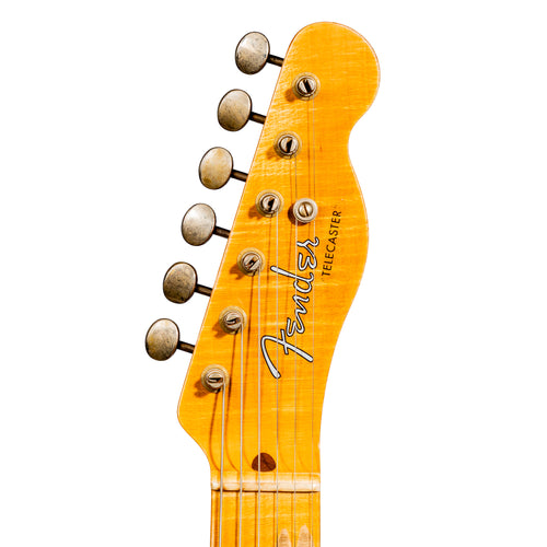 Fender Custom Shop '51 Telecaster Journeyman Relic Electric Guitar, Aged Nocaster Blonde