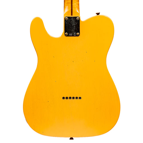 Fender Custom Shop '51 Telecaster Journeyman Relic Electric Guitar, Aged Nocaster Blonde
