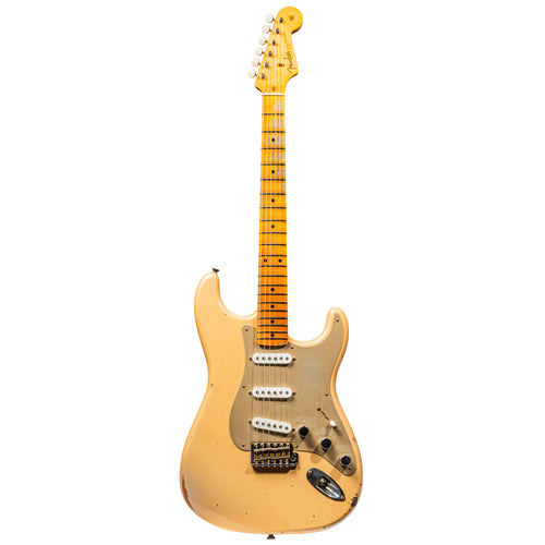 Fender Custom Shop LTD '50s Stratocaster Relic Electric Guitar, Super Aged Desert Sand