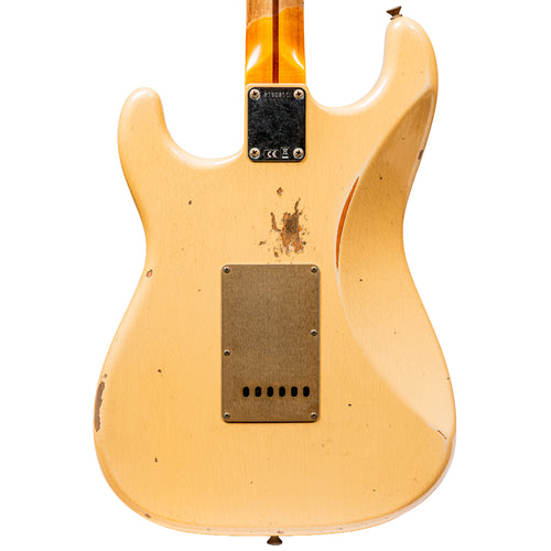 Fender Custom Shop LTD '50s Stratocaster Relic Electric Guitar, Super Aged Desert Sand