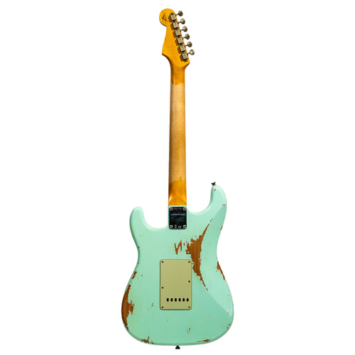 Fender Custom Shop Limited Edition NAMM '62 Stratocaster Heavy Relic Electric Guitar, Surf Green