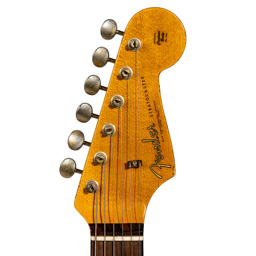 Fender Custom Shop Limited Edition NAMM '62 Stratocaster Heavy Relic Electric Guitar, Black