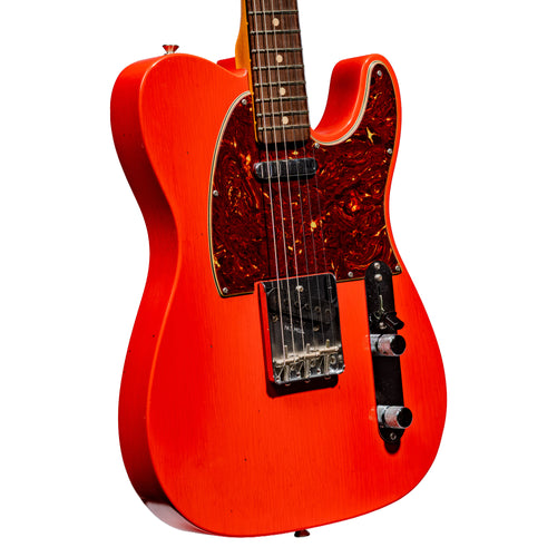 Fender Custom Shop NAMM '63 Telecaster Journeyman Relic Electric Guitar, Tahitian Coral