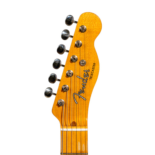 Fender Custom Shop '55 Telecaster Journeyman Relic Electric Guitar, Super Aged Sonic Blue