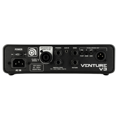 Ampeg Venture V3, 300W Solid State Bass Amplifier Head