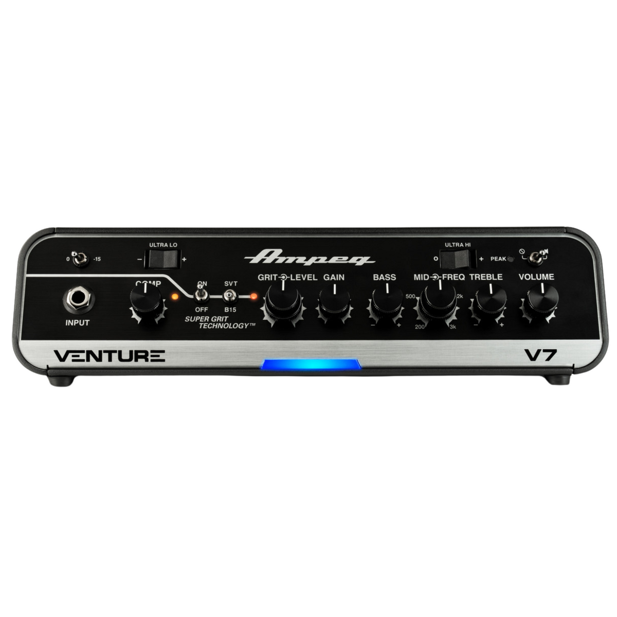 Ampeg Venture V7 700-Watt Solid State Bass Amplifier Head