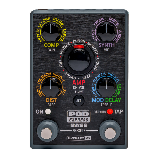 Line 6 POD Go Wireless Bass Multi-Effects Processor