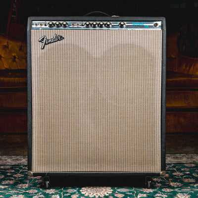 1970's Fender Bassman Ten 4 x 10" 50W Electric Guitar Combo Amplifier - Used