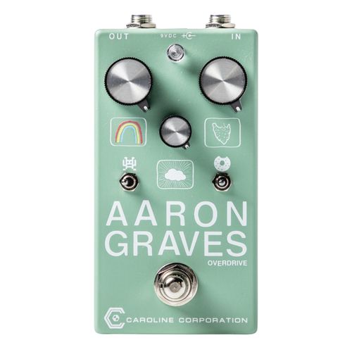 guitar pedal companies Caroline Guitar Company Aaron Graves Overdrive Effect Pedal