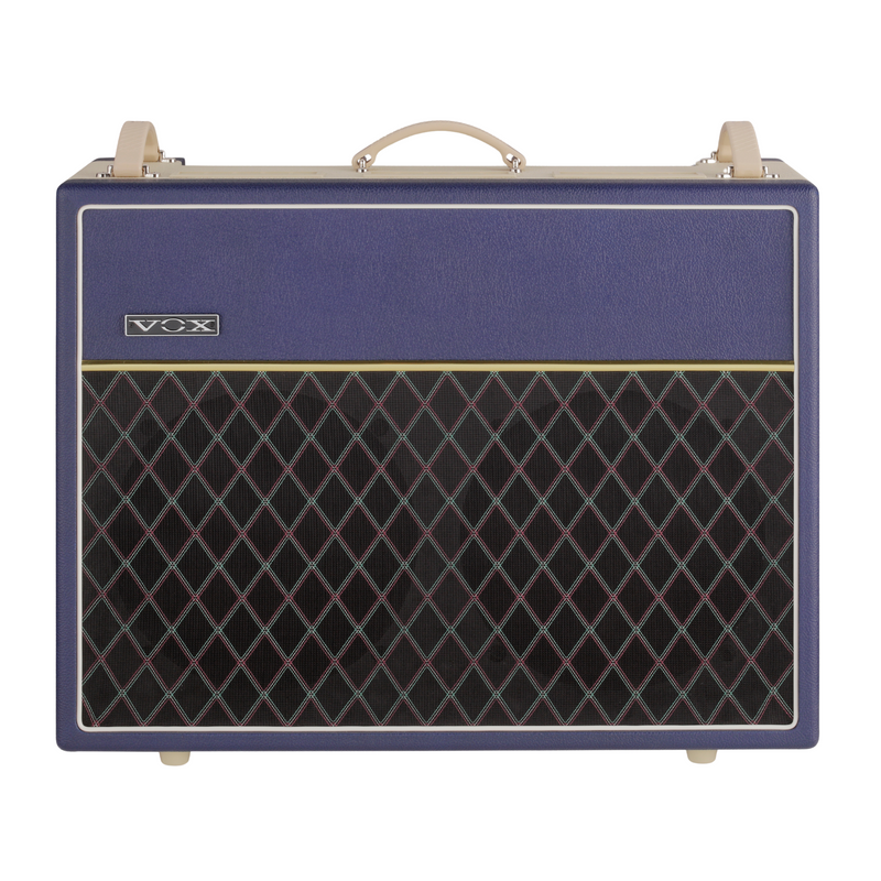 Vox AC30C2 TTBC 2 x 12" Tube Combo Guitar Amplifier, Limited Edition Two-Tone Blue/Cream