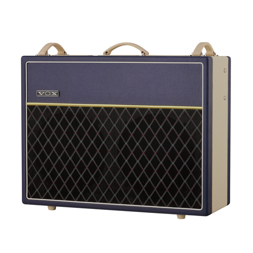 Vox AC30C2 TTBC 2 x 12" Tube Combo Guitar Amplifier, Limited Edition Two-Tone Blue/Cream
