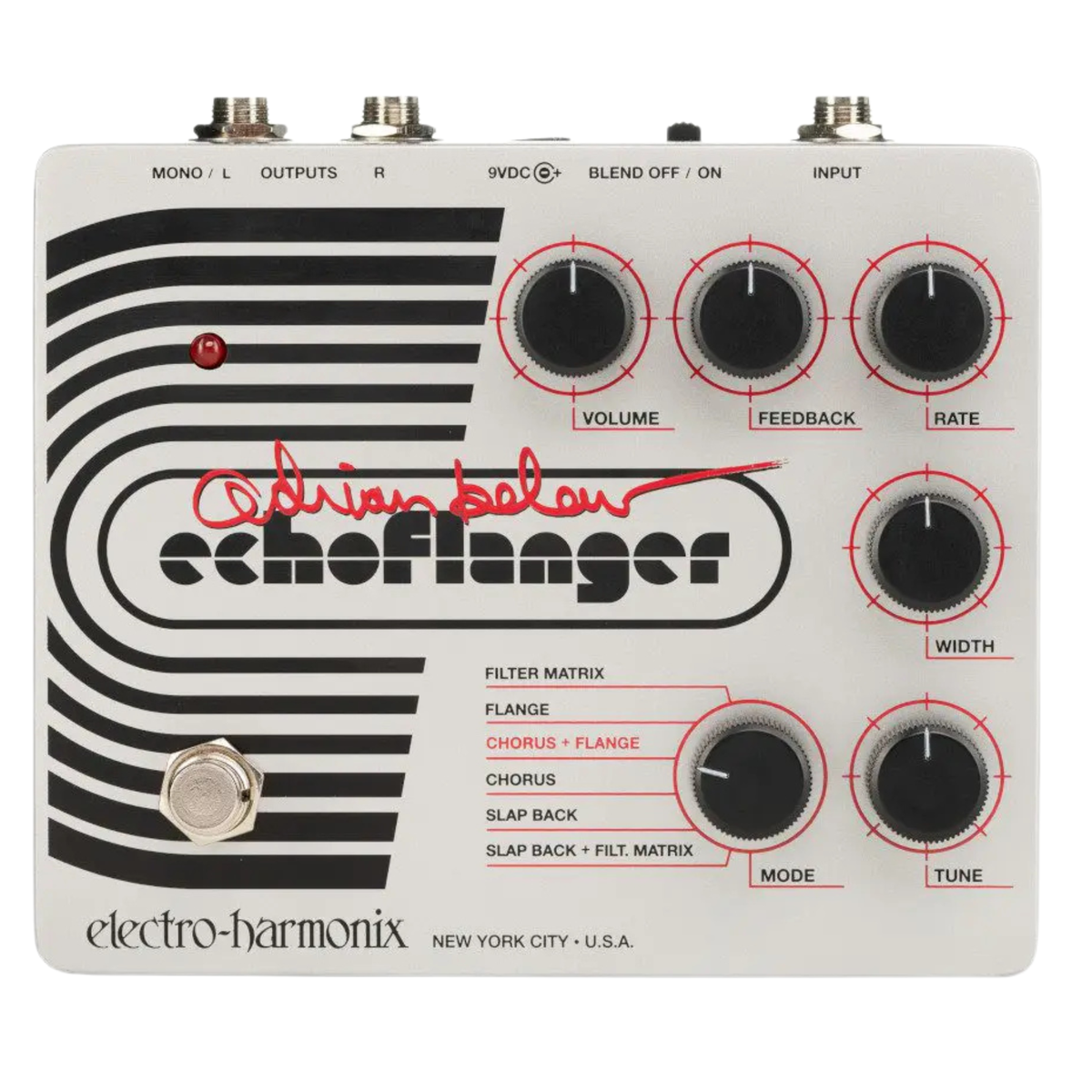 Electro-Harmonix Limited Edition Adrian Belew Echoflanger Reissue Effect Pedal