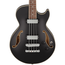 Ibanez AGB200 Semi-Hollow Electric Bass Guitar, Black Flat