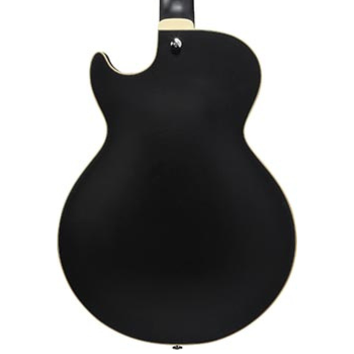 Ibanez AGB200 Semi-Hollow Electric Bass Guitar, Black Flat