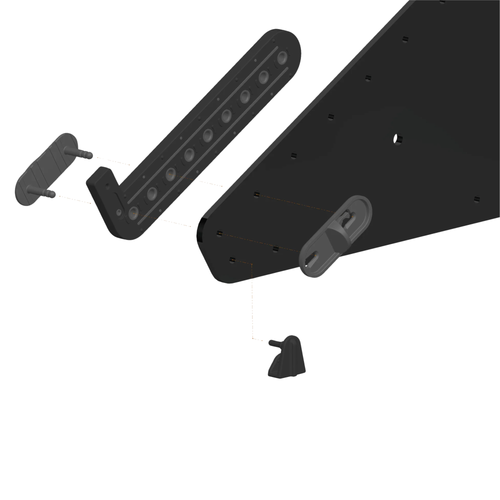 SynthRISE Adapt Large 2 Adjustable Desktop Synthesizer Stand