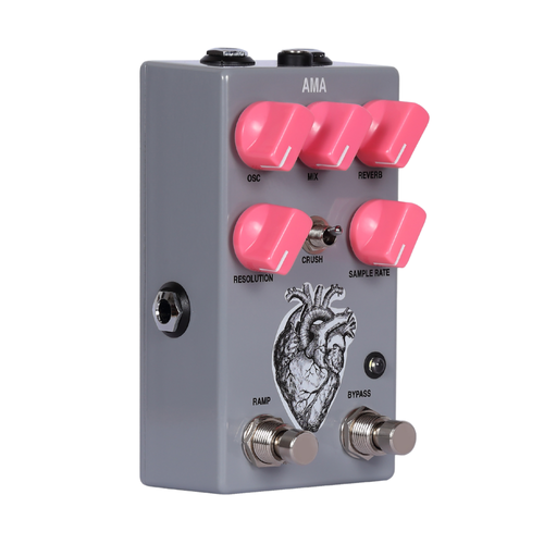AC Noises AMA V.2 Reverb & Bit Crusher Effect Pedal