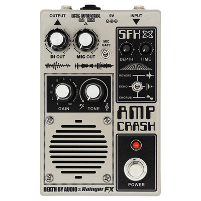 Death By Audio x Rainger FX Amp Crash Amplifier Effect Pedal