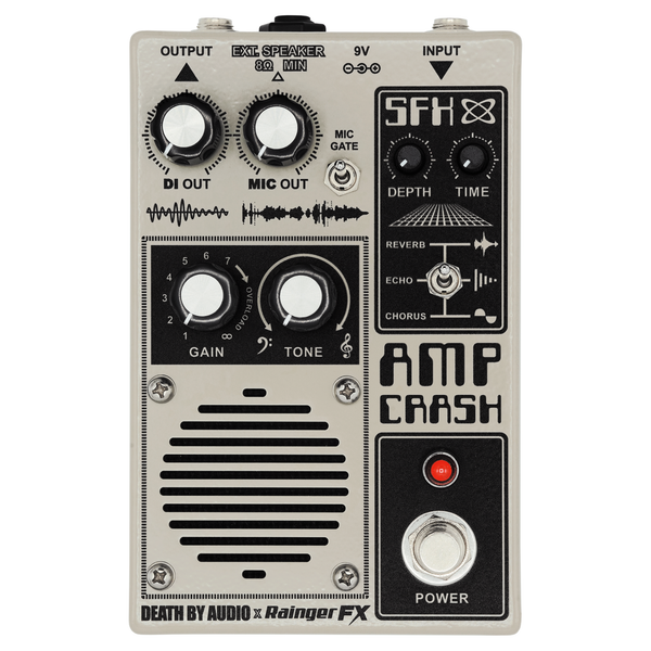 Death By Audio x Rainger FX Amp Crash Amplifier Effect Pedal