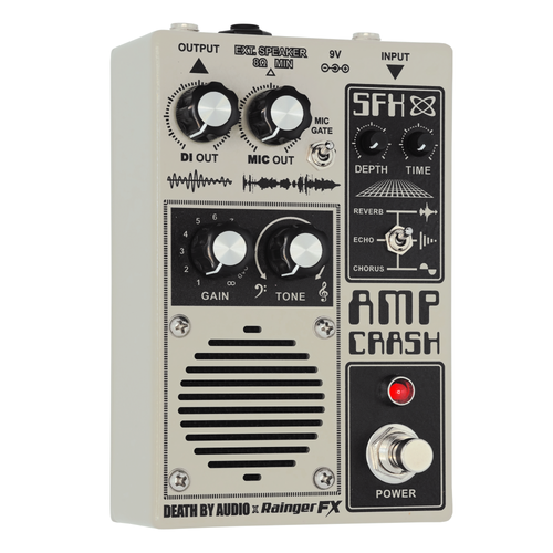 Death By Audio x Rainger FX Amp Crash Amplifier Effect Pedal