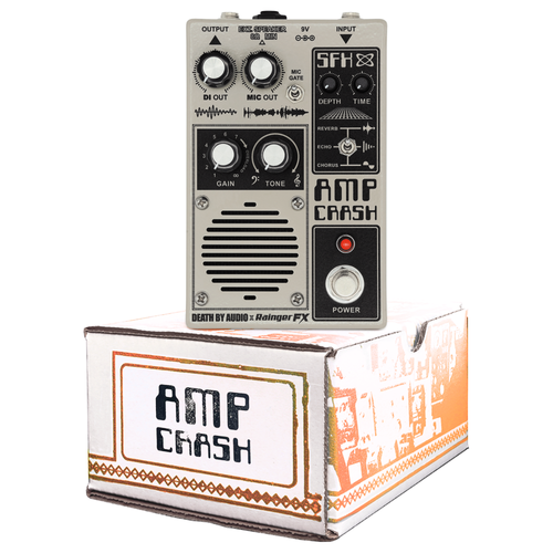 Death By Audio x Rainger FX Amp Crash Amplifier Effect Pedal