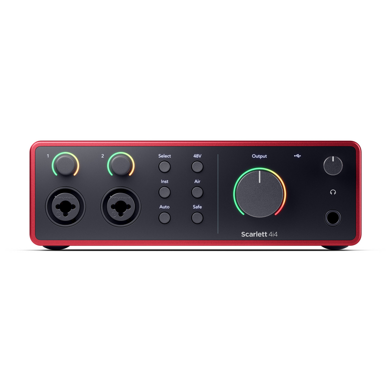 Focusrite Scarlett 4i4 4th Gen USB Audio Interface