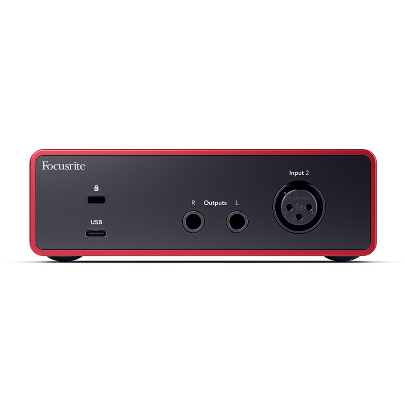 Focusrite Scarlett Solo Studio 4th Gen USB Audio Interface, Bundle
