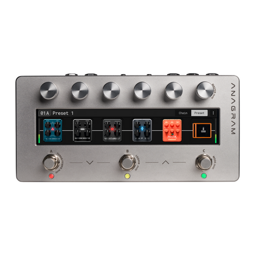bass amp modeling pedal Darkglass Anagram Bass Multi Effects Floor Processor Pedal
