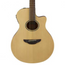 Yamaha APX600M Thinline Acoustic-Electric Guitar w/ Cutaway, Spruce Top, Natural Satin