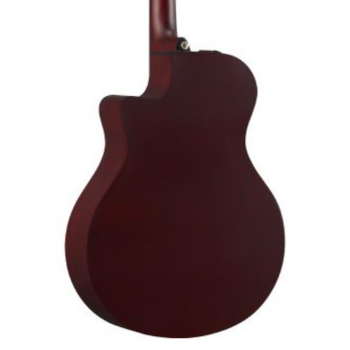 Yamaha APX600M Thinline Acoustic-Electric Guitar w/ Cutaway, Spruce Top, Natural Satin