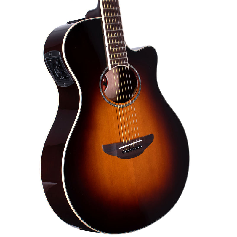 Yamaha APX600 Thinline Acoustic - Old Violin Sunburst