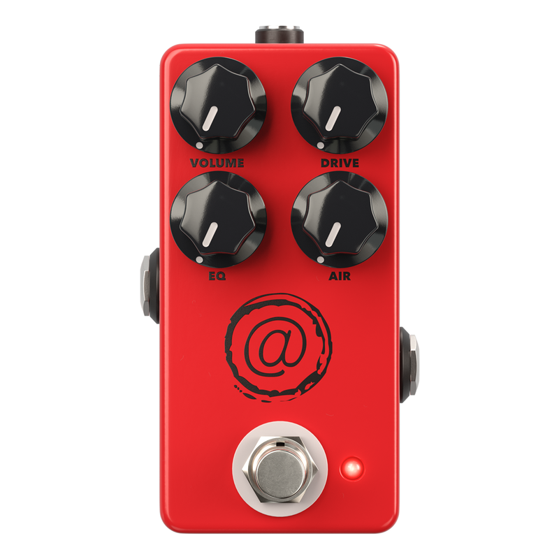 JHS Pedals AT Mini Overdrive Effect Pedal, Andy Timmons Signature