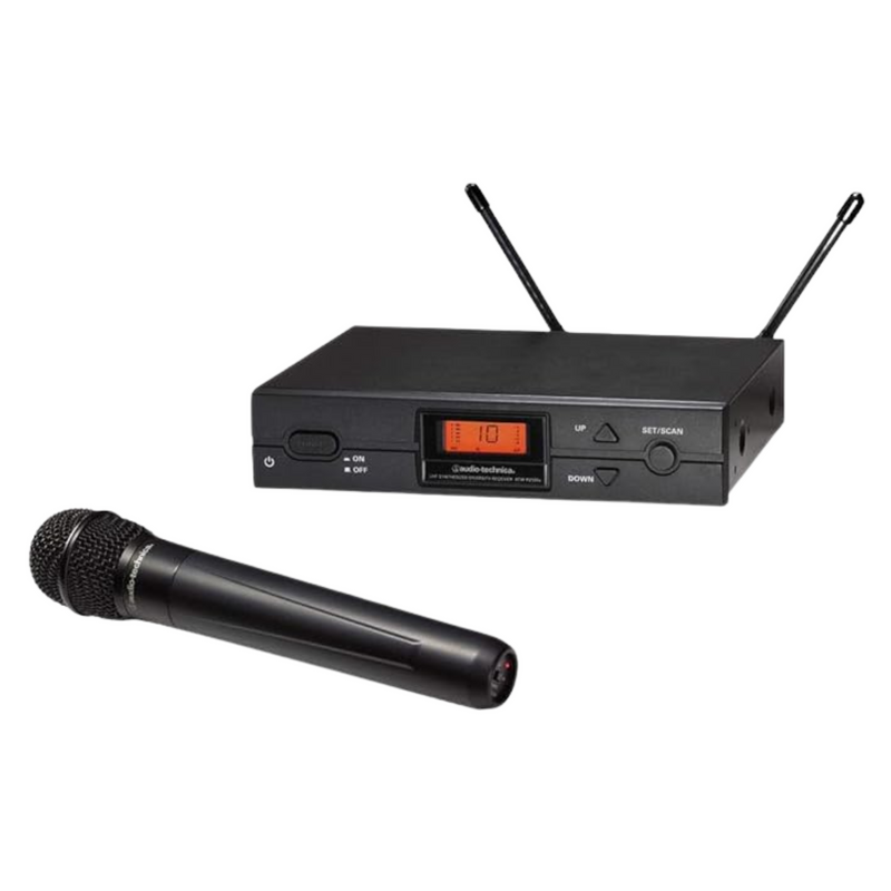 Audio Technica 2000 Series Wireless System w/ Receiver & Handheld Microphone