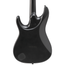 Ibanez AZ Iron Label 6 String Electric Guitar, Black Flat