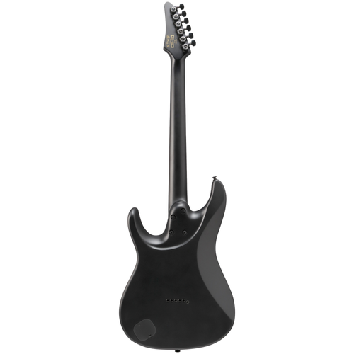 Ibanez AZ Iron Label 6 String Electric Guitar, Black Flat