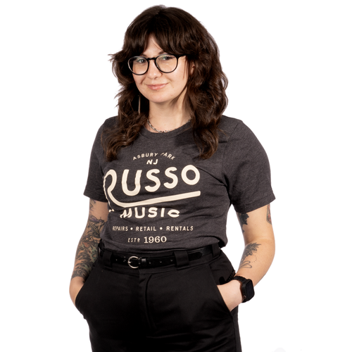 Russo Music 'Asbury Park 1960 Logo' T-Shirt - Heather Graphite