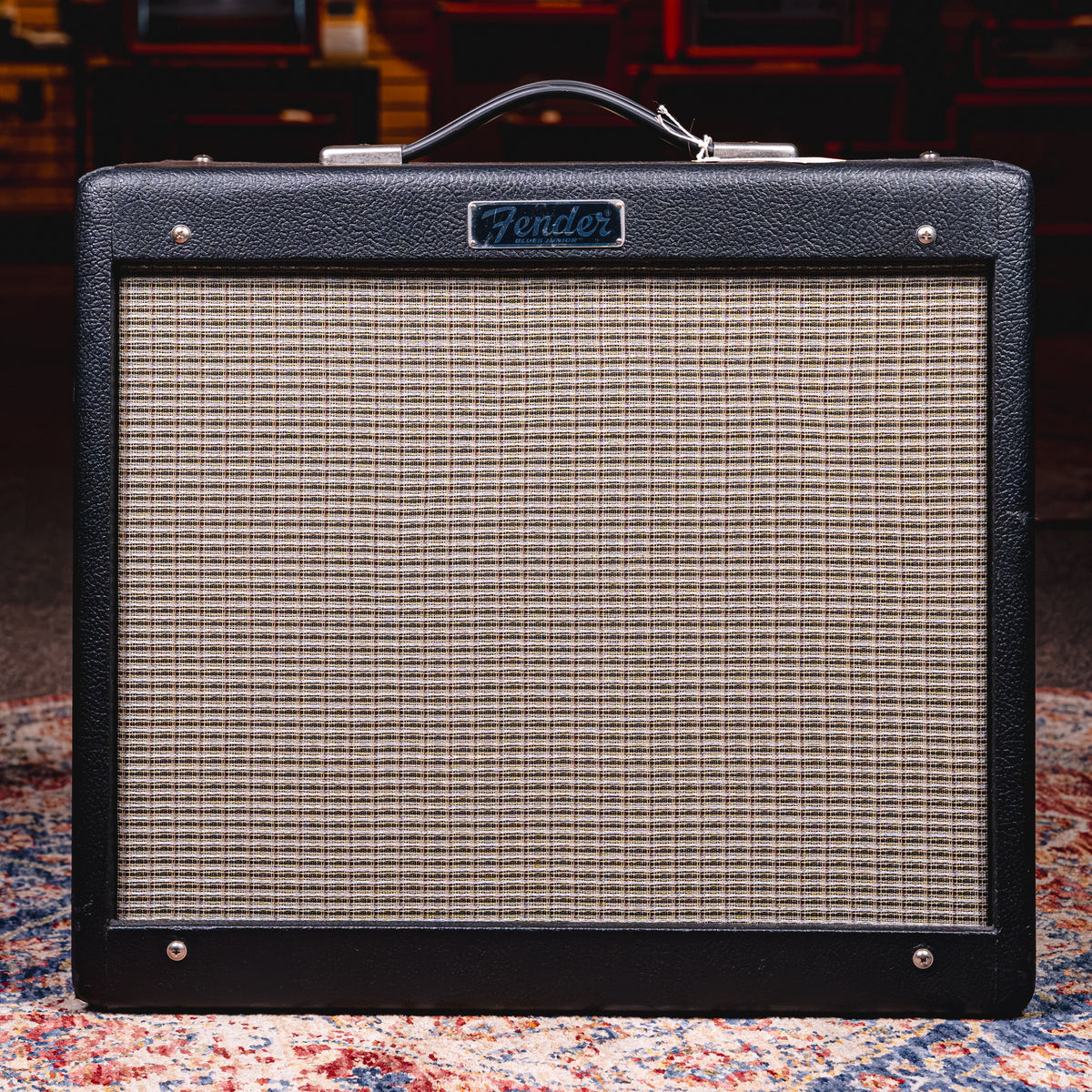 Fender Blues Junior IV Guitar Combo Amplifier, Black w/ Footswitch - Used