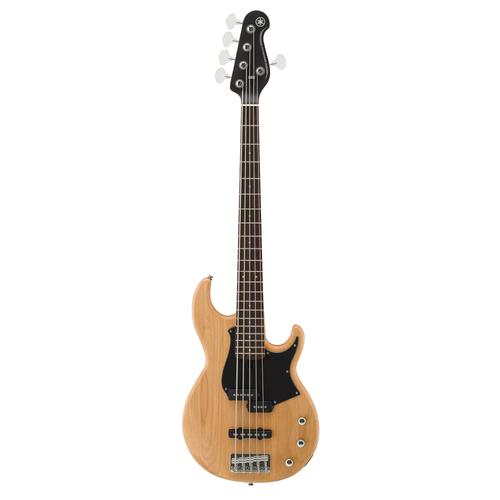 Yamaha BB235-5 String Bass Guitar, Yellow Natural Satin