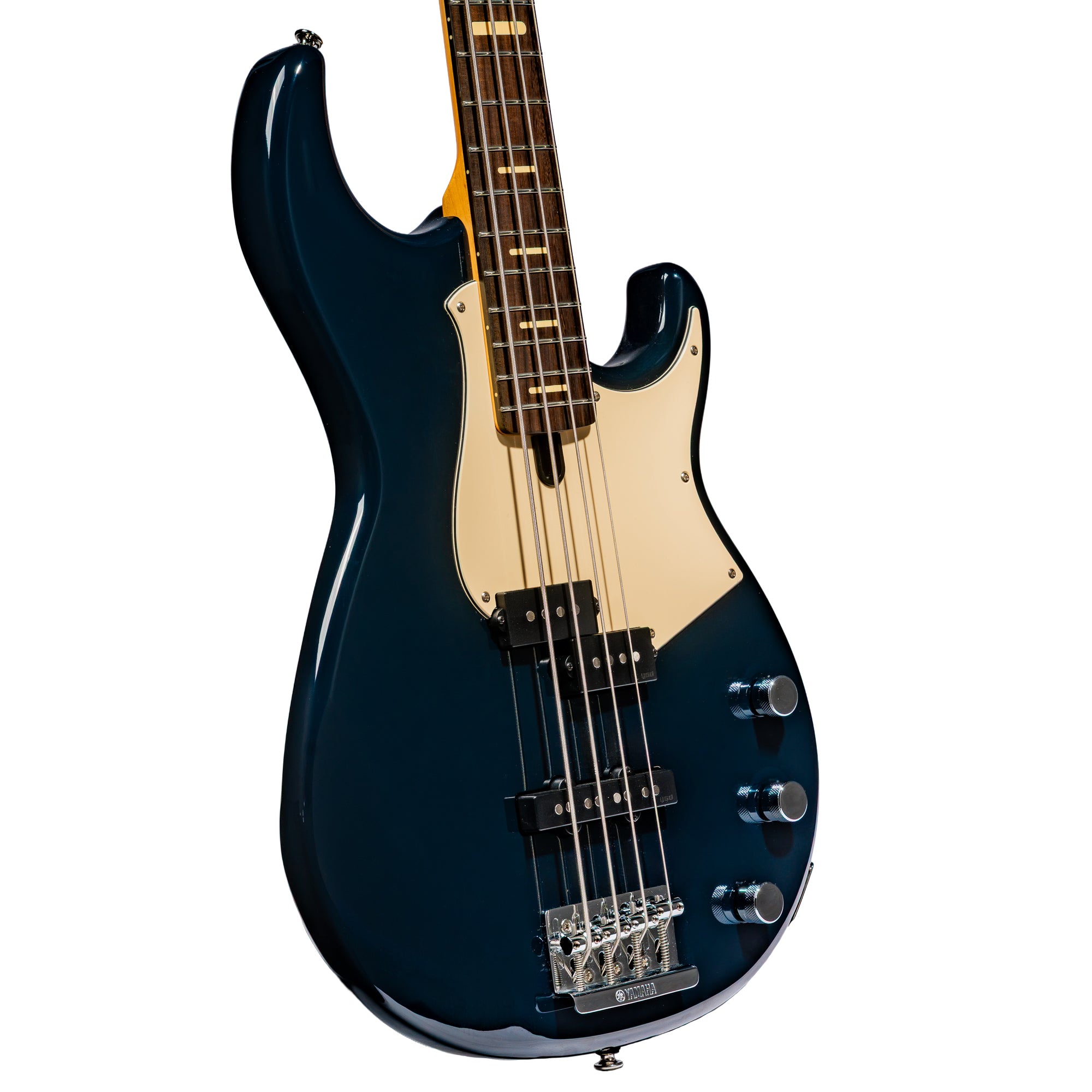 Yamaha BBP34 4-String Electric Bass Guitar, Midnight Blue – Russo
