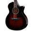 Taylor Builder's Edition 524ce Grand Auditorium Acoustic-Electric Guitar, Mahogany/Urban Ash, Kona Burst