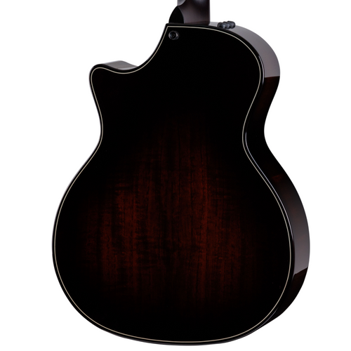 Taylor Builder's Edition 524ce Grand Auditorium Acoustic-Electric Guitar, Mahogany/Urban Ash, Kona Burst