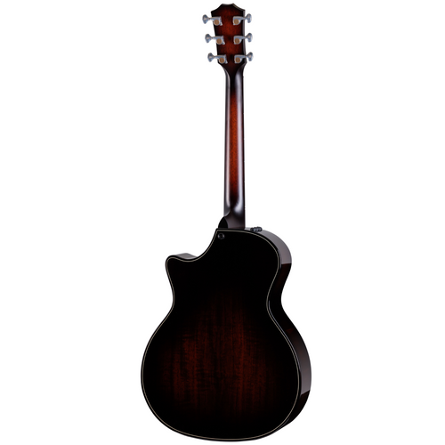 Taylor Builder's Edition 524ce Grand Auditorium Acoustic-Electric Guitar, Mahogany/Urban Ash, Kona Burst