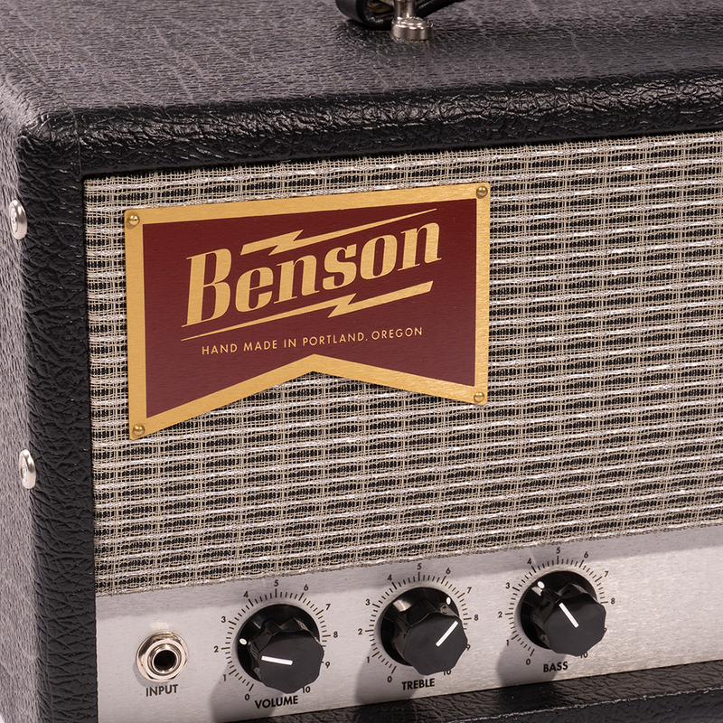 Benson Amps B700 Bass Amplifier Head, Black Tolex w/Silver Grille
