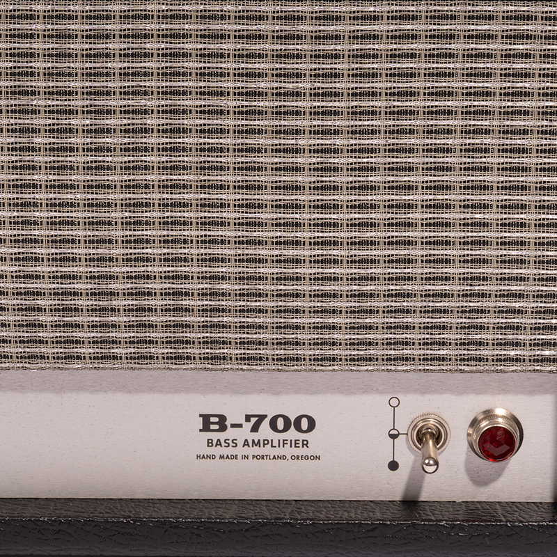 Benson Amps B700 Bass Amplifier Head, Black Tolex w/Silver Grille