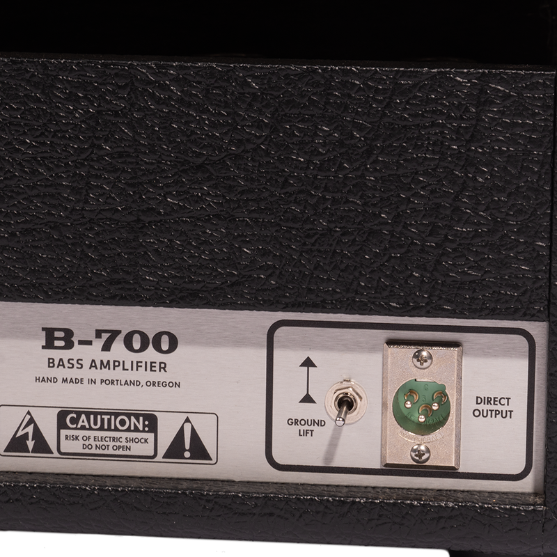 Benson Amps B700 Bass Amplifier Head, Black Tolex w/Silver Grille