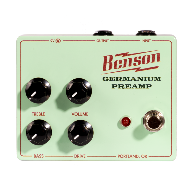 Benson Germanium Preamp Effect Pedal Benson Germanium Preamp Effect Pedal