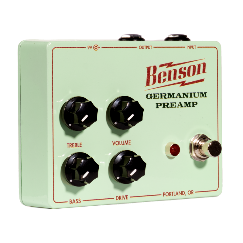 Benson Germanium Preamp Effect Pedal Benson Germanium Preamp Effect Pedal