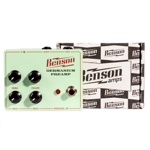 germanium preamp pedal Benson Amps Germanium Preamp Pedal