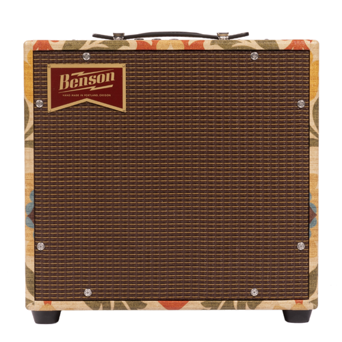 Benson Amps Nathan Junior Reverb Combo Guitar Amplifier, Desert Gertie/Oxblood