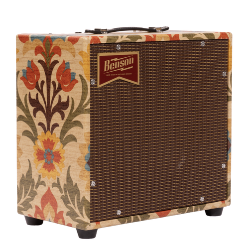 Benson Amps Nathan Junior Reverb Combo Guitar Amplifier, Desert Gertie/Oxblood