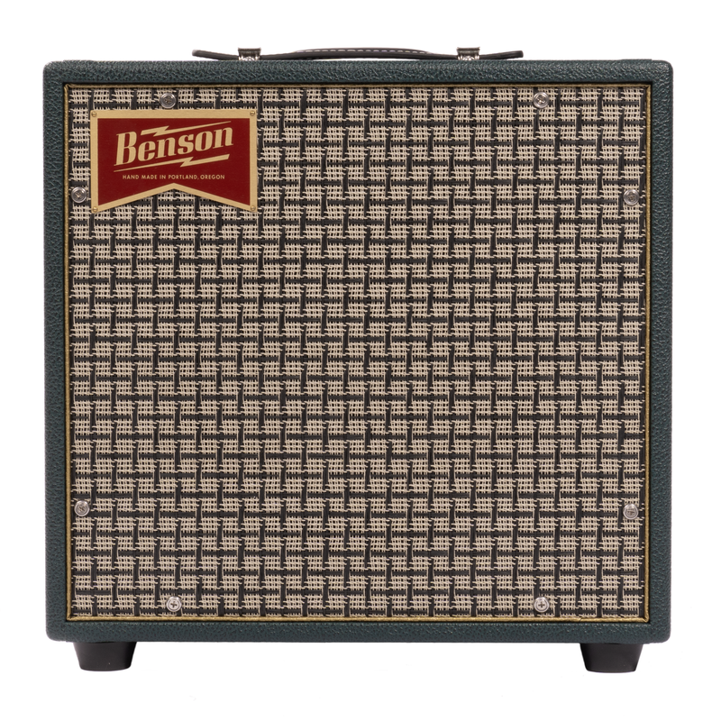 Benson Amps Vinny Reverb 5-Watt Combo Guitar Amp, Green Tolex